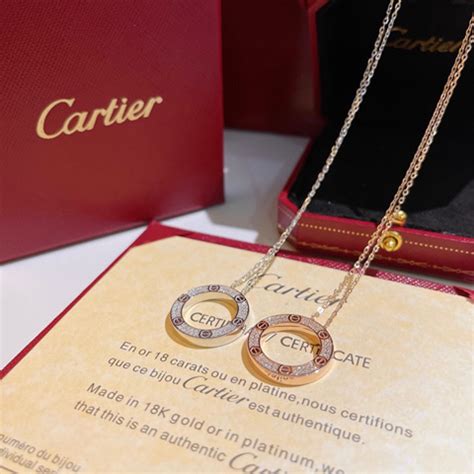 replica cartier necklace|cartier knockoff jewelry.